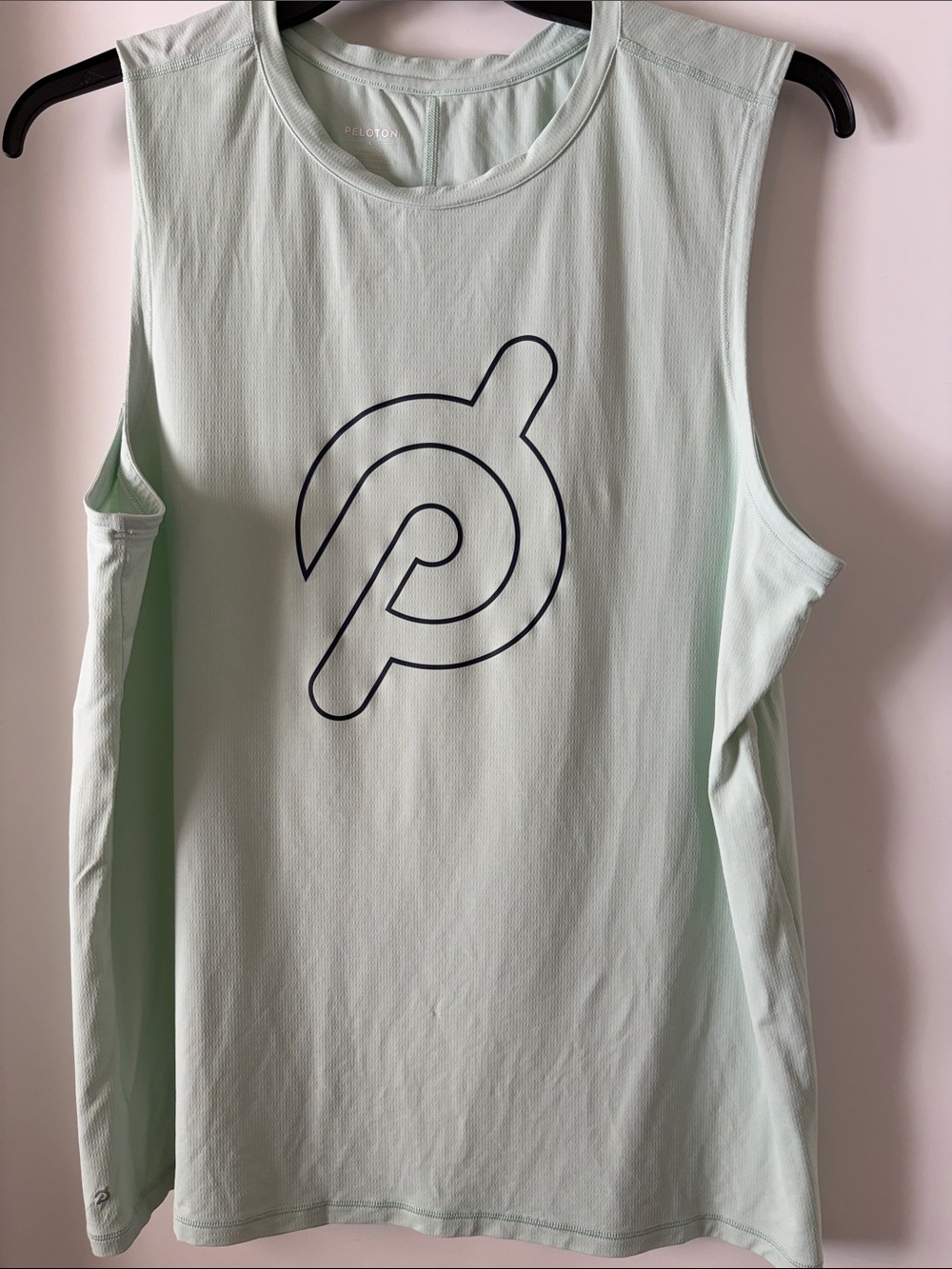 Peloton Light Green Sleeveless Performance Tank
